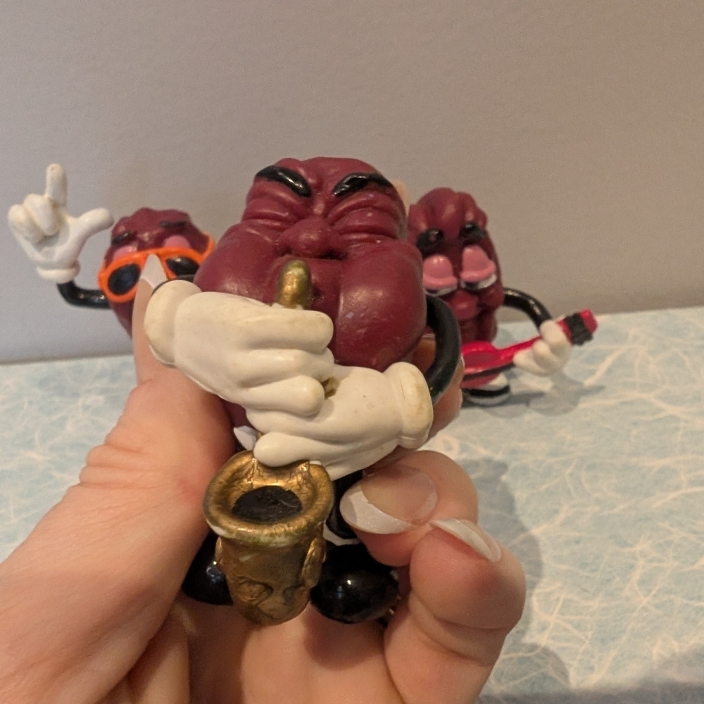 Vintage California Raisins Figurines Set - Picture 7 of 9